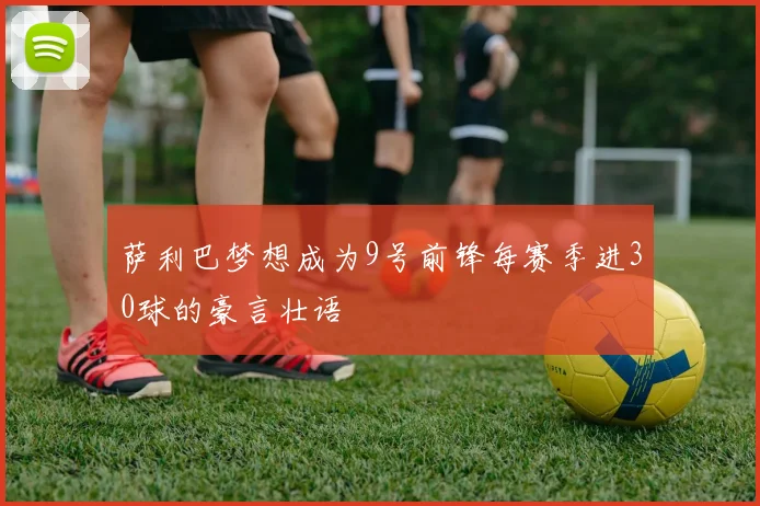 萨利巴梦想成为9号前锋每赛季进30球的豪言壮语