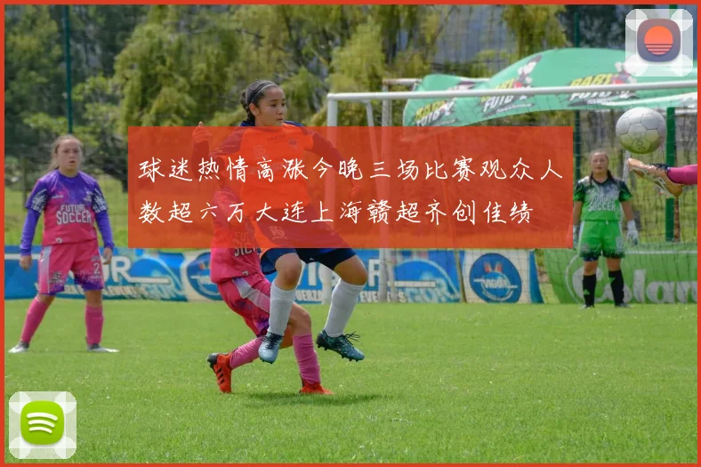 球迷热情高涨今晚三场比赛观众人数超六万大连上海赣超齐创佳绩